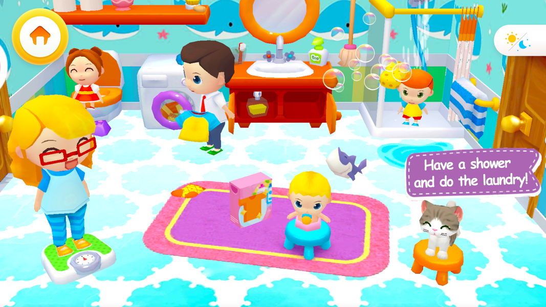 Happy Home : Family Game - عکس بازی موبایلی اندروید