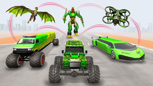 Army Robot Car Game:Robot Game - Gameplay image of android game