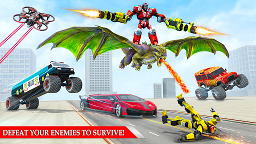 Army Robot Car Game:Robot Game - Gameplay image of android game