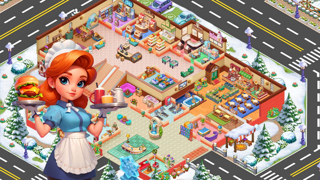 Happy Kitchen Dash - عکس بازی موبایلی اندروید