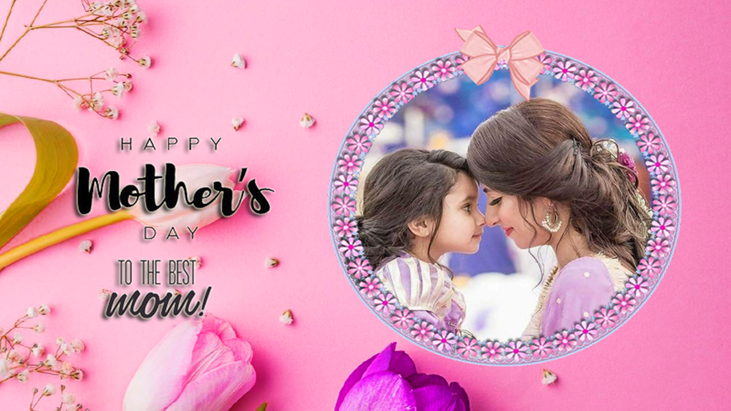 Mother's Day photo frame 2024 - Image screenshot of android app