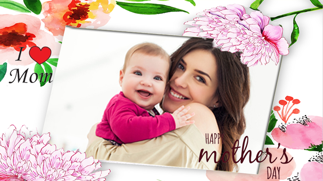 Mother's Day photo frame 2024 - Image screenshot of android app