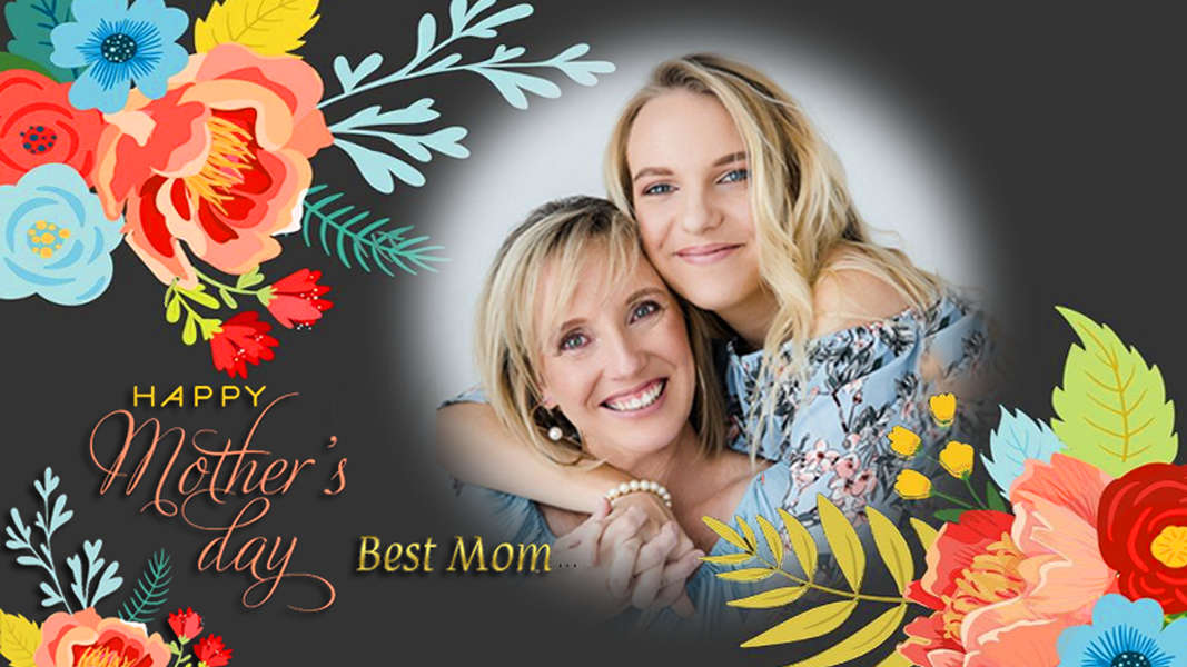 Mother's Day photo frame 2024 - Image screenshot of android app