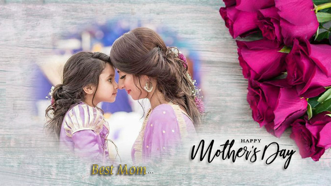 Mother's Day photo frame 2024 - Image screenshot of android app