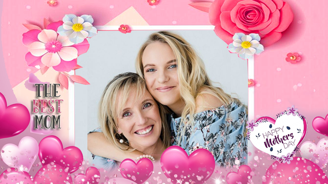 Mother's Day photo frame 2024 - Image screenshot of android app