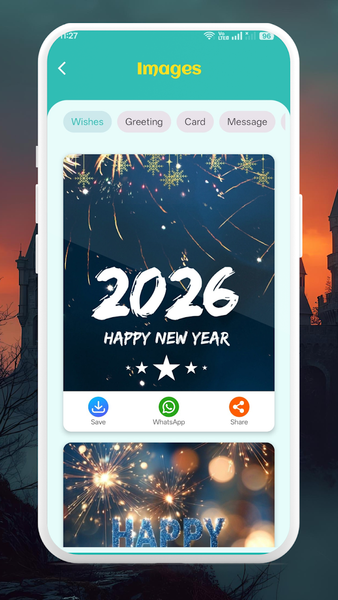 New Year Wishes ۲۰۲۶ - عکس برنامه موبایلی اندروید