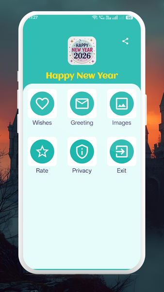New Year Wishes ۲۰۲۶ - عکس برنامه موبایلی اندروید
