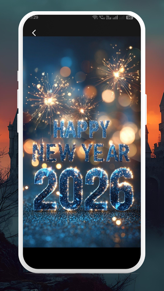 New Year Wishes ۲۰۲۶ - عکس برنامه موبایلی اندروید