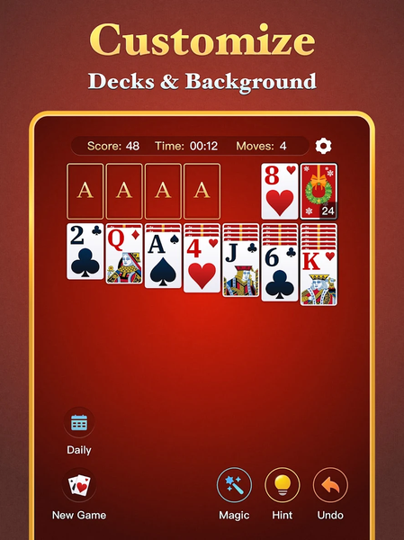 Jolly Solitaire - Card Games - Gameplay image of android game