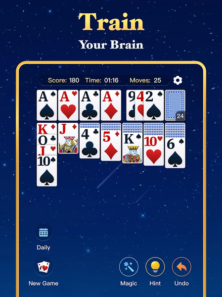 Jolly Solitaire - Card Games - Gameplay image of android game