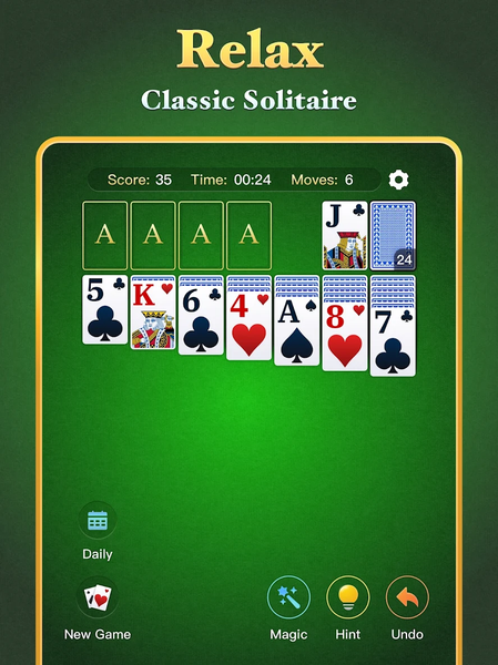 Jolly Solitaire - Card Games - Gameplay image of android game