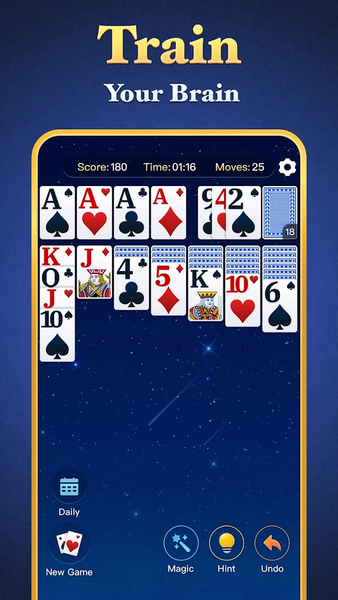 Jolly Solitaire - Card Games - Gameplay image of android game