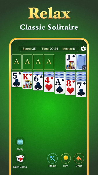 Jolly Solitaire - Card Games - Gameplay image of android game