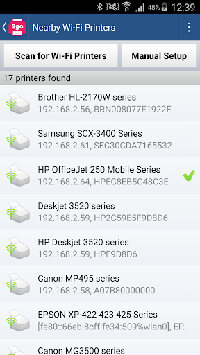 Printer ۲ Go - عکس برنامه موبایلی اندروید