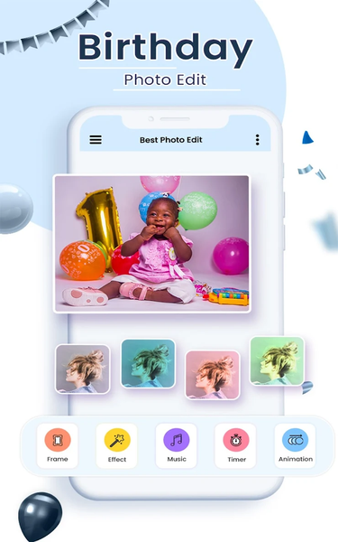 Birthday video maker - Image screenshot of android app