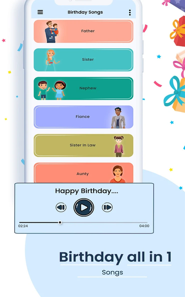 Birthday video maker - Image screenshot of android app
