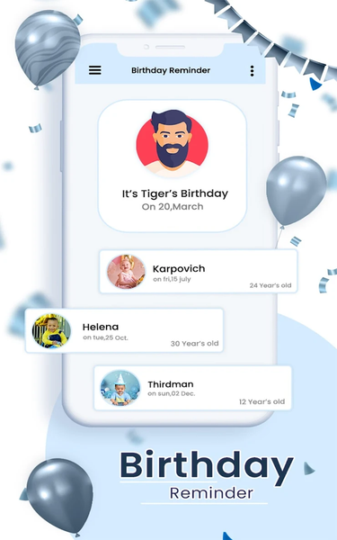 Birthday video maker - Image screenshot of android app