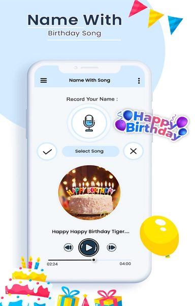 Birthday video maker - Image screenshot of android app