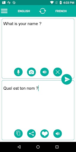 French English Translator - عکس برنامه موبایلی اندروید