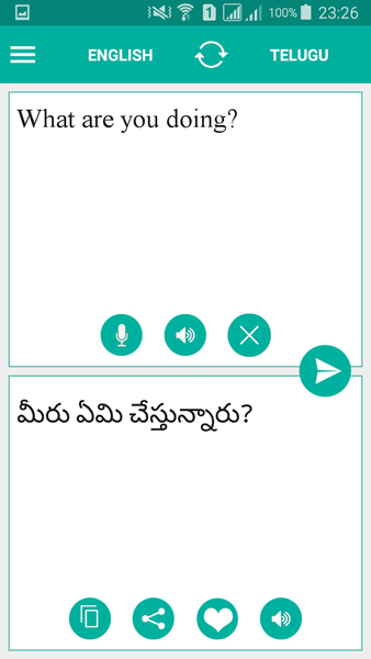 Telugu English Translator - Image screenshot of android app