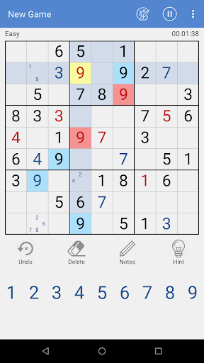 Daily Sudoku puzzle - عکس بازی موبایلی اندروید
