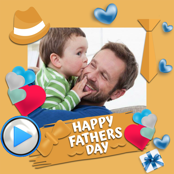 Father's Day Video Maker 2024 - Image screenshot of android app