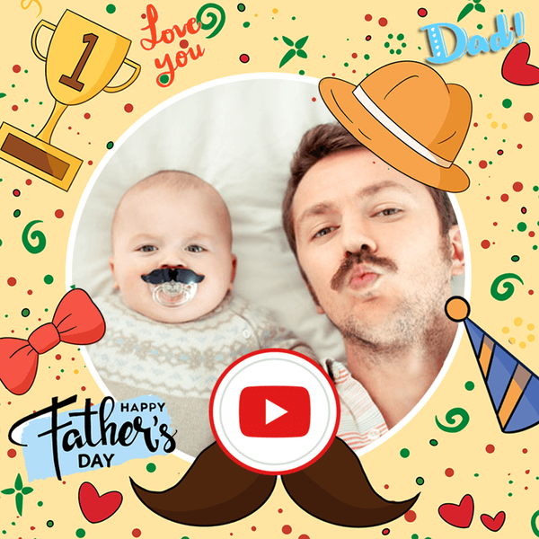 Father's Day Video Maker 2024 - Image screenshot of android app