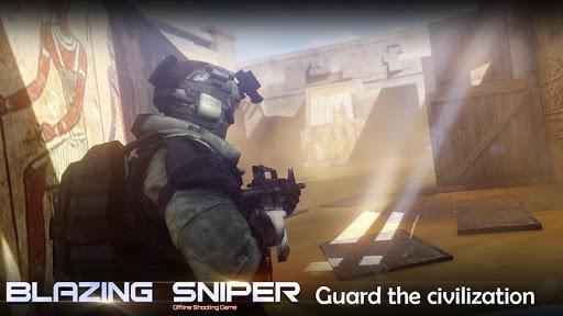 Blazing Sniper - offline shooting game - عکس بازی موبایلی اندروید