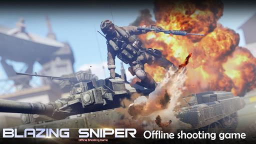 Blazing Sniper - offline shooting game - عکس بازی موبایلی اندروید