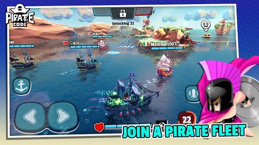 Pirate Code - PVP Sea Battles - Gameplay image of android game