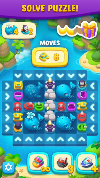 Puzzle Boats - عکس بازی موبایلی اندروید