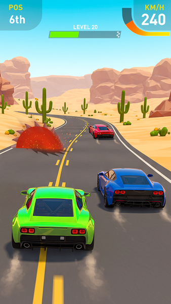 Speed Run Racer: ۳D Car Rush - عکس بازی موبایلی اندروید