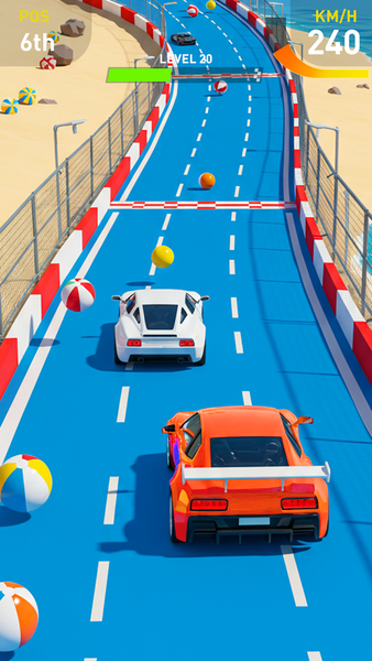 Speed Run Racer: ۳D Car Rush - عکس بازی موبایلی اندروید