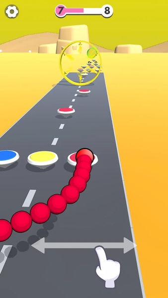Bubble Snake - عکس بازی موبایلی اندروید