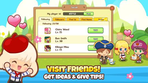 Restaurant Paradise: Sim Builder - Gameplay image of android game