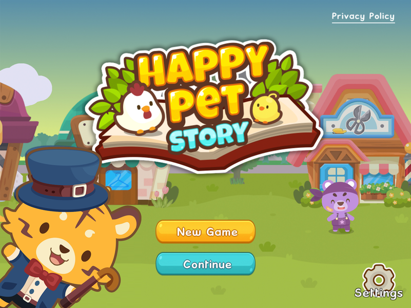 Happy Pet Story: Virtual Pet - عکس بازی موبایلی اندروید