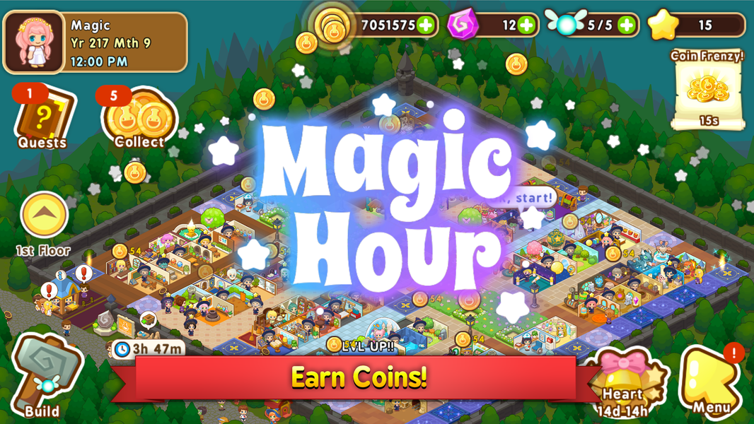 Magic School Story - عکس بازی موبایلی اندروید
