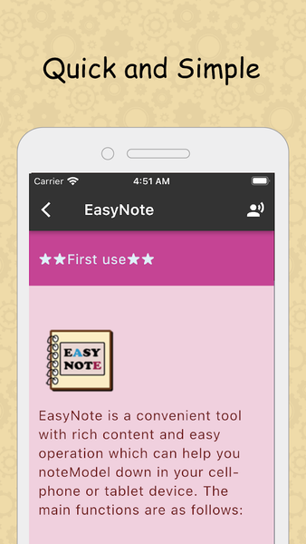 EasyNote - Notepad widget - Image screenshot of android app