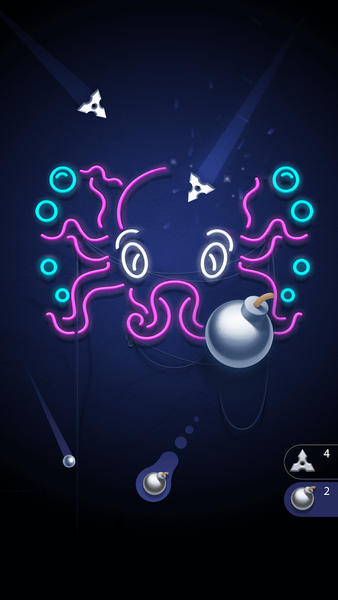 Hit the Light - Neon Shooter - عکس برنامه موبایلی اندروید