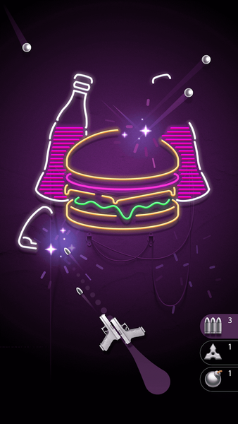 Hit the Light - Neon Shooter - عکس برنامه موبایلی اندروید