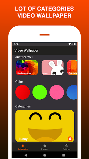 Video Wallpaper - Video Live W - Image screenshot of android app