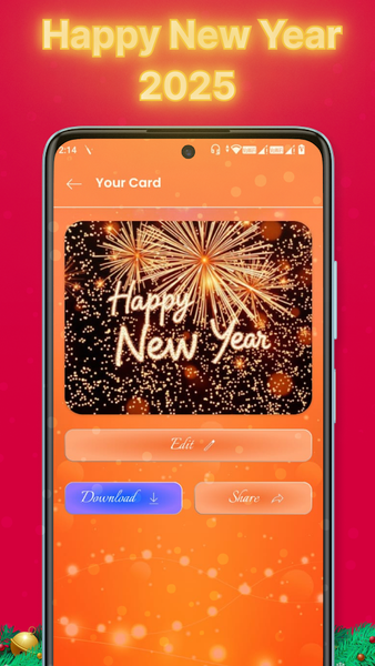 Happy New Year : 2025 - Image screenshot of android app