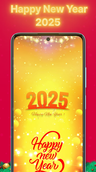 Happy New Year : 2025 - Image screenshot of android app
