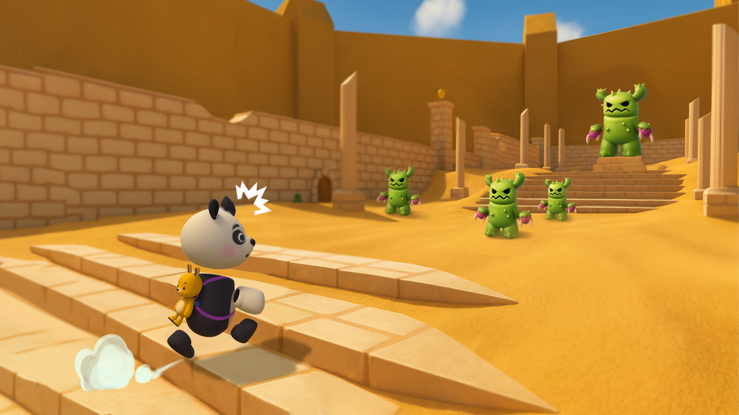 Panda Adventure: Forest Quest - Gameplay image of android game