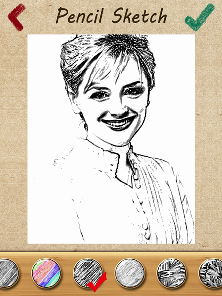 Pencil Sketch Photo Editor - عکس برنامه موبایلی اندروید