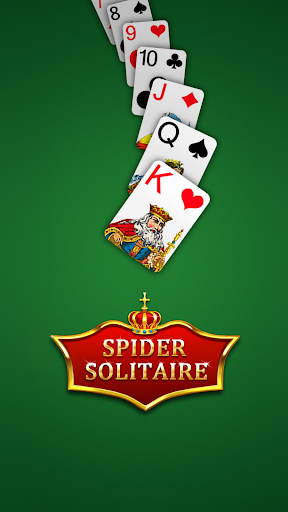 Spider Solitaire - Gameplay image of android game