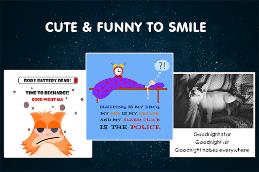 Good Night Pictures - Image screenshot of android app