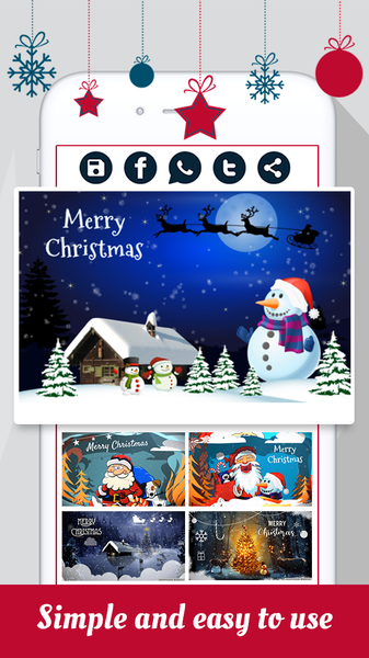 Christmas & New Year GIFs - Image screenshot of android app