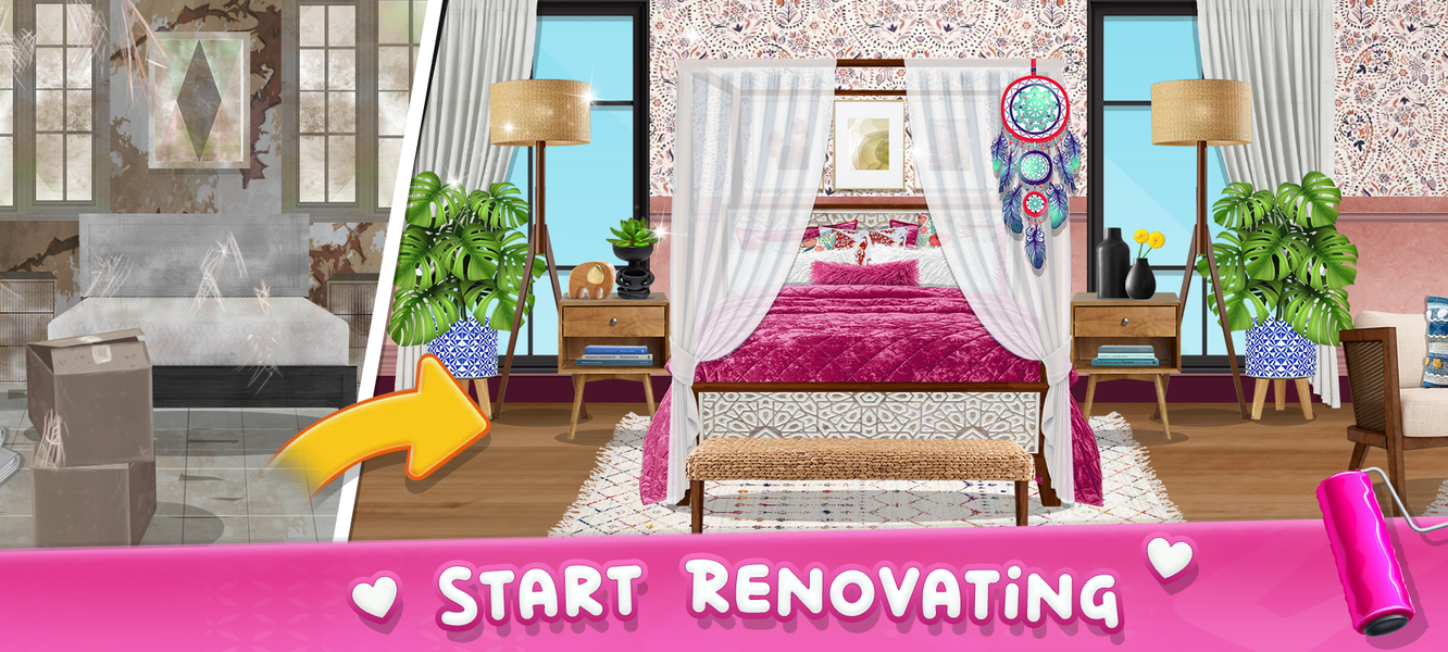 Home Makeover Madness - عکس بازی موبایلی اندروید