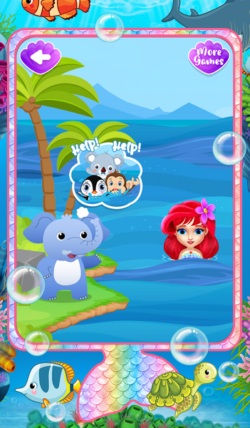 Princess Mermaid Phone - عکس بازی موبایلی اندروید